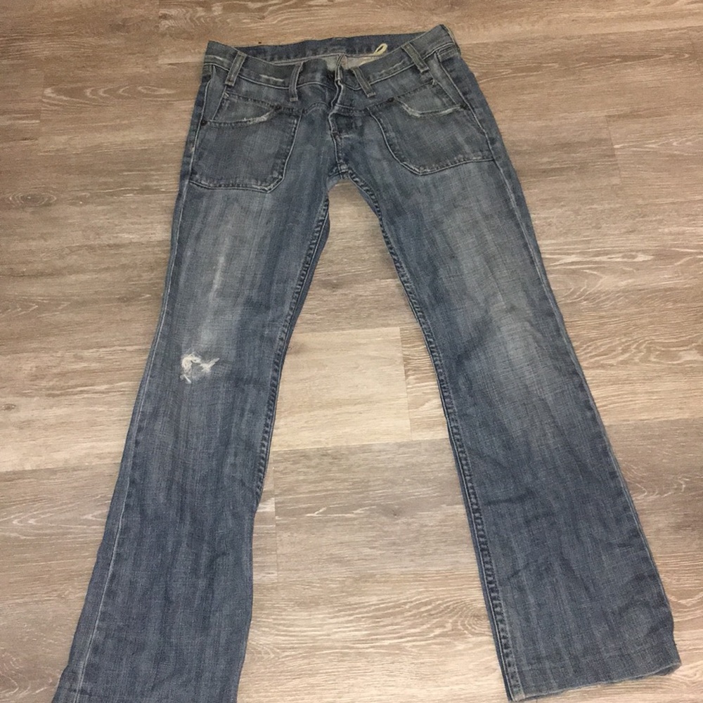 French connection worn out jeans